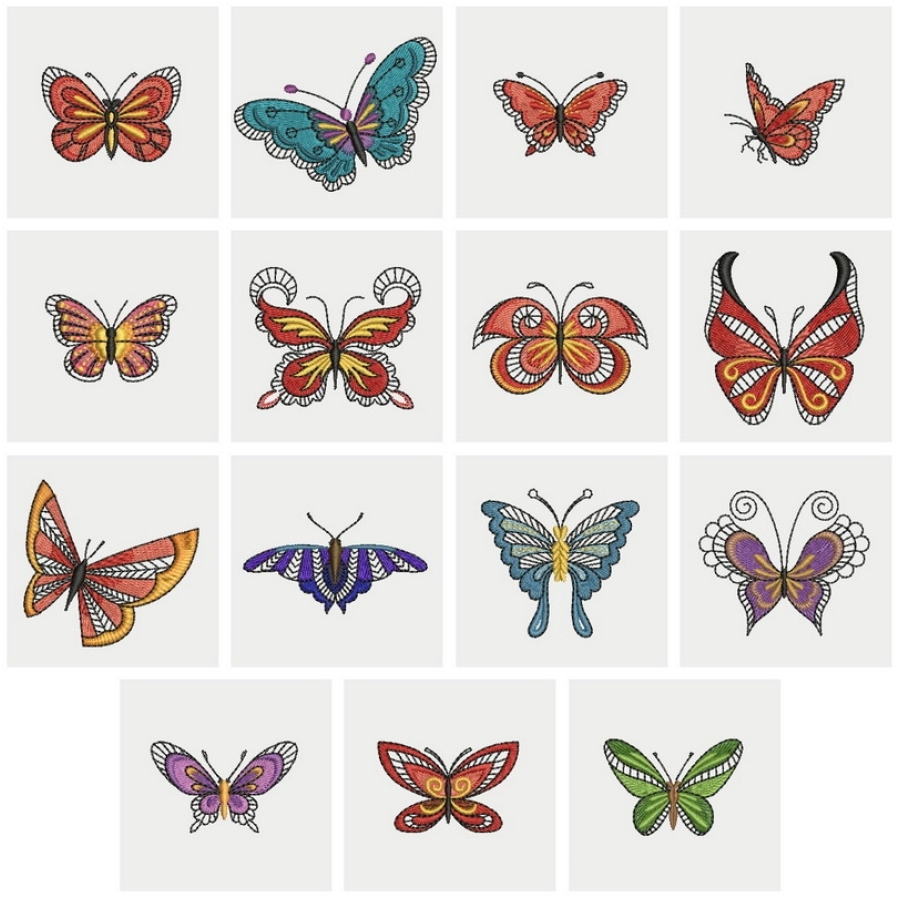 Artistic Butterflies