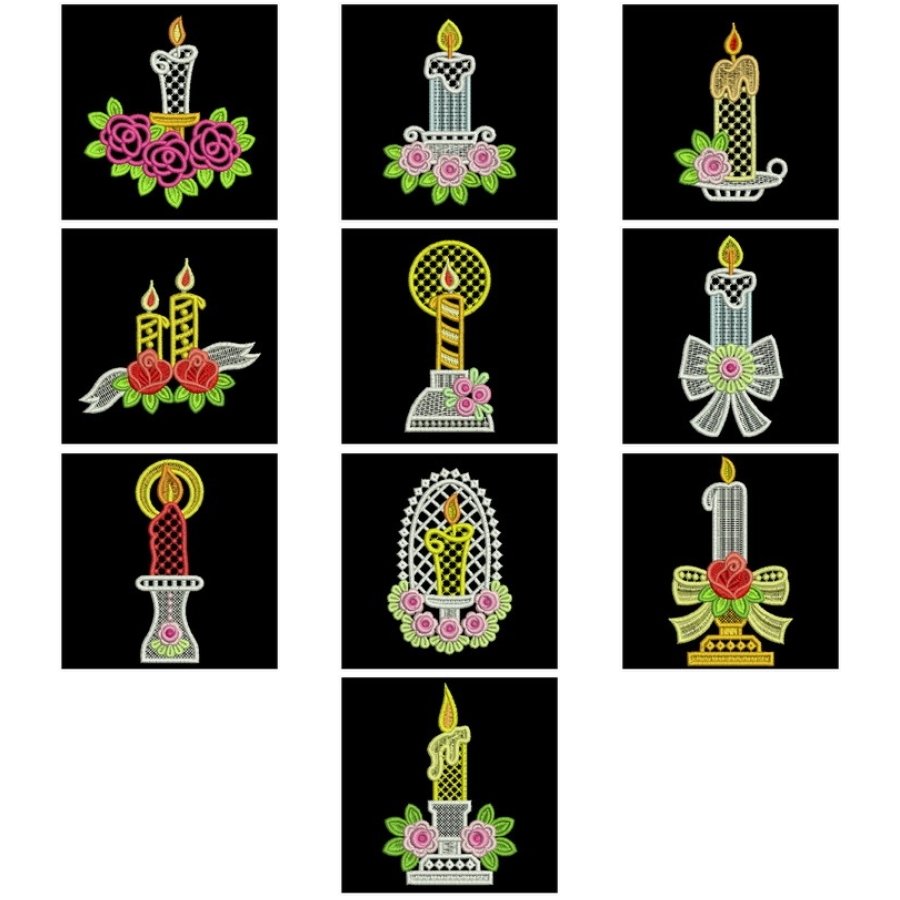 FSL Rose Candles