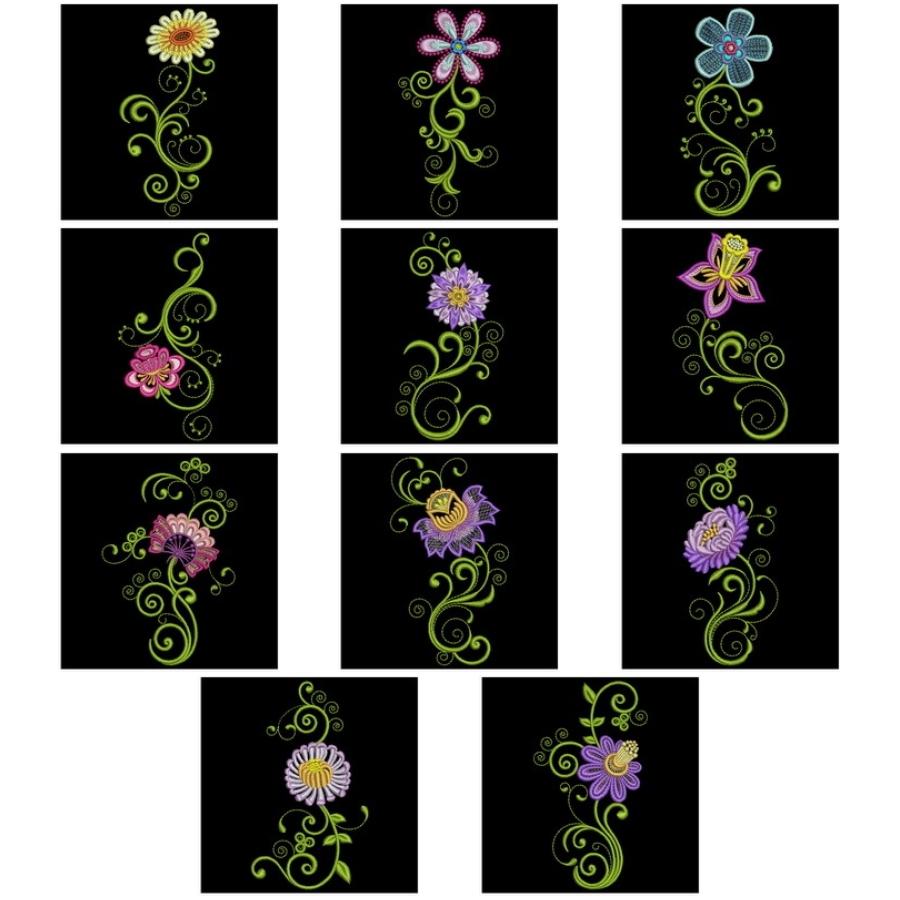 Colorful Flowers 6