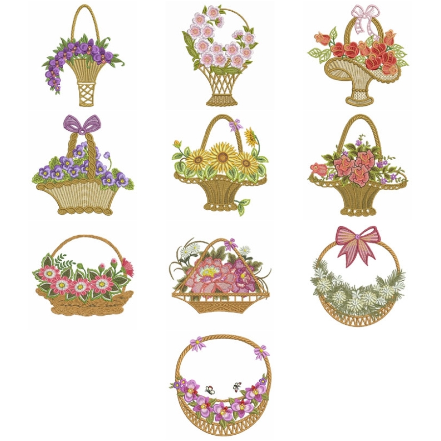 Assorted Floral Baskets