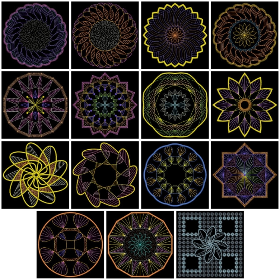 Artistic Quilt Blocks 7