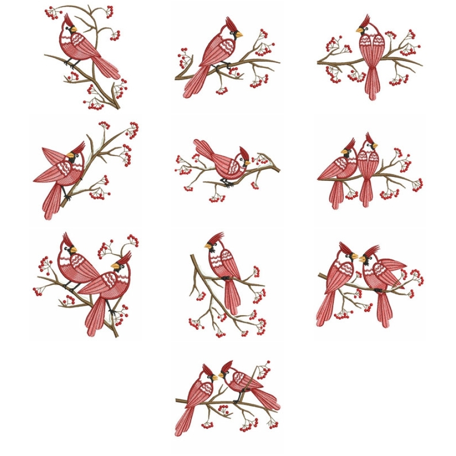 Christmas Cardinals