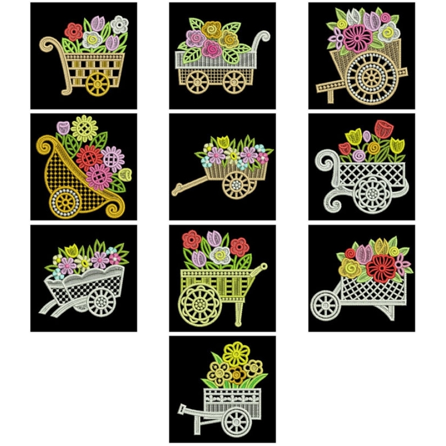 FSL Flower Cart