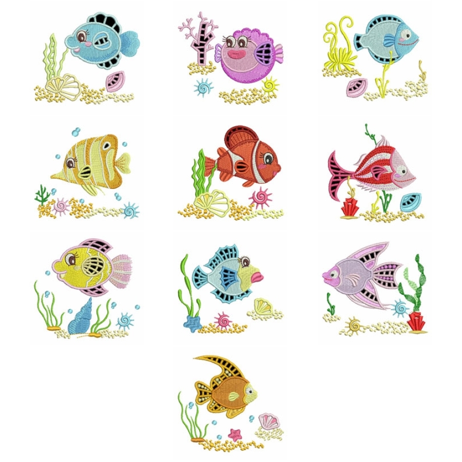 Cutwork Tropical Friends