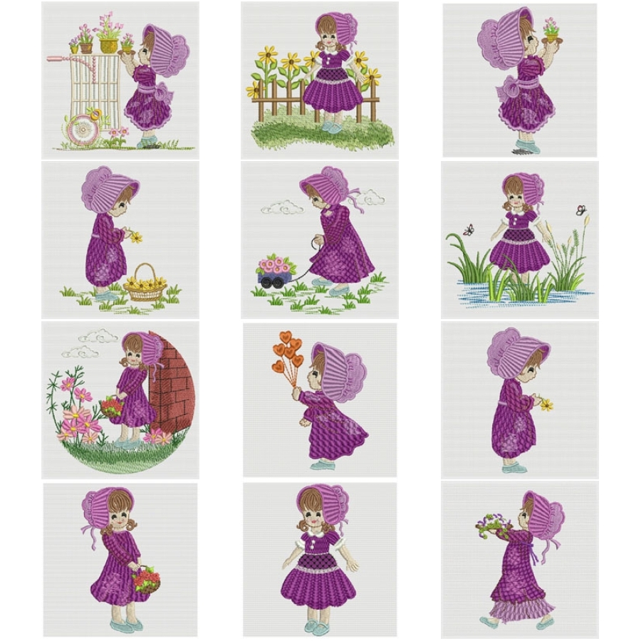 Garden Sunbonnets