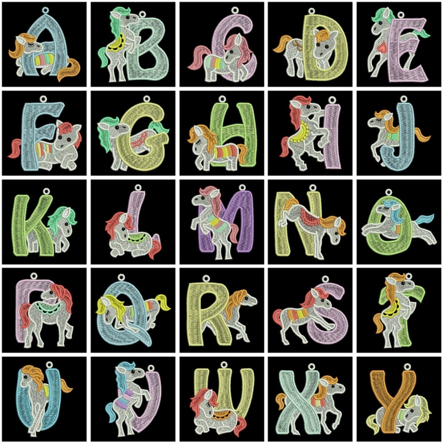 FSL Horse Alphabet