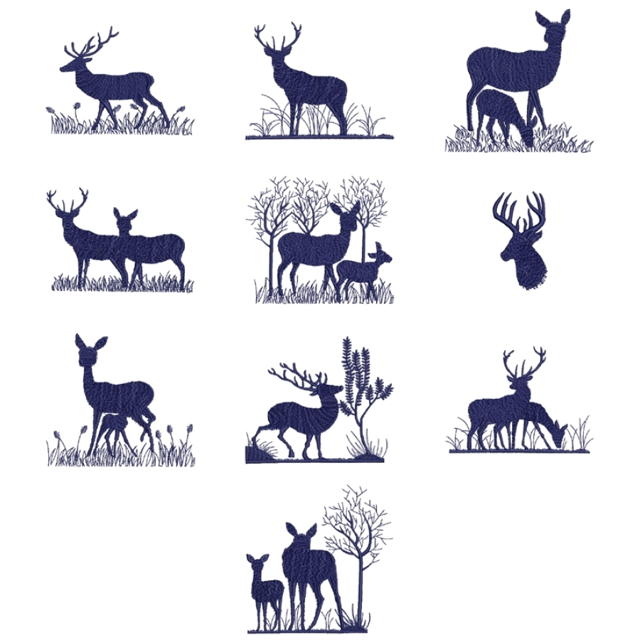 Deer Silhouettes