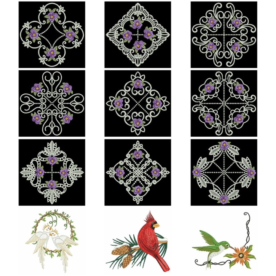 Birds Sampler