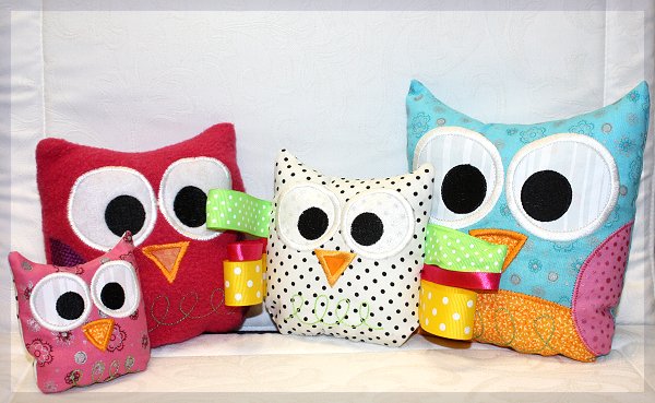 Hooty Owl Family - ITH Designs -3