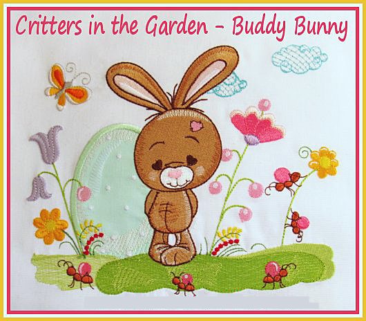 Critters in the Garden - Buddy Bunny | OregonPatchWorks