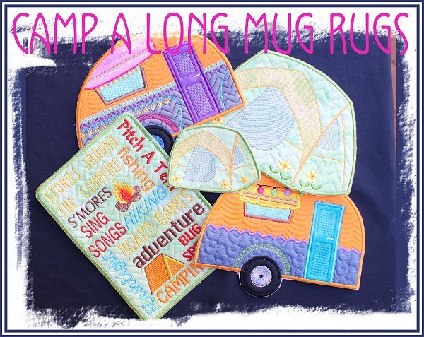 Camp Along and Mug Rugs-3