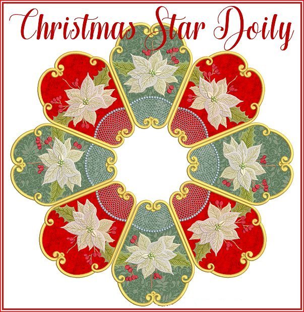 Christmas Star Doily-4