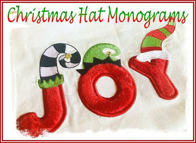 Christmas Hat Monograms-3