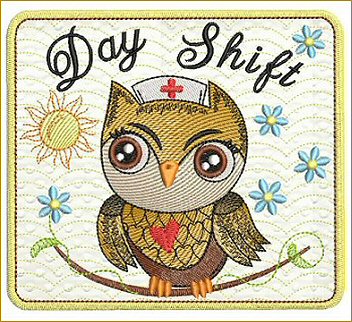 Owl Day and Night Shift Mug Rugs Combo-5