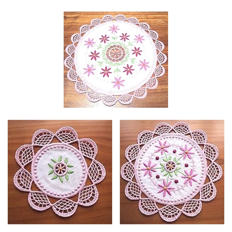 Daisy Doily Combined Set 