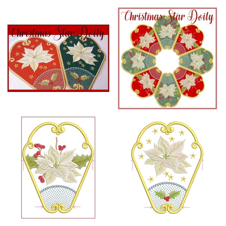 Christmas Star Doily