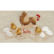 Scratch Yard Chickens Applique | OregonPatchWorks