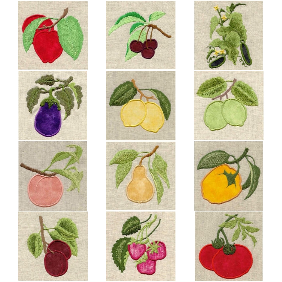 Tootie Fruity Applique