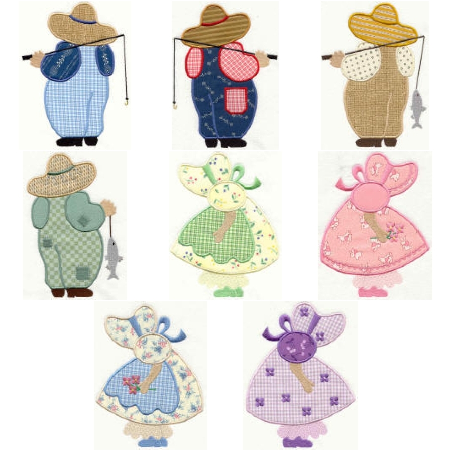 Sew Sweet Sunbonnets Applique