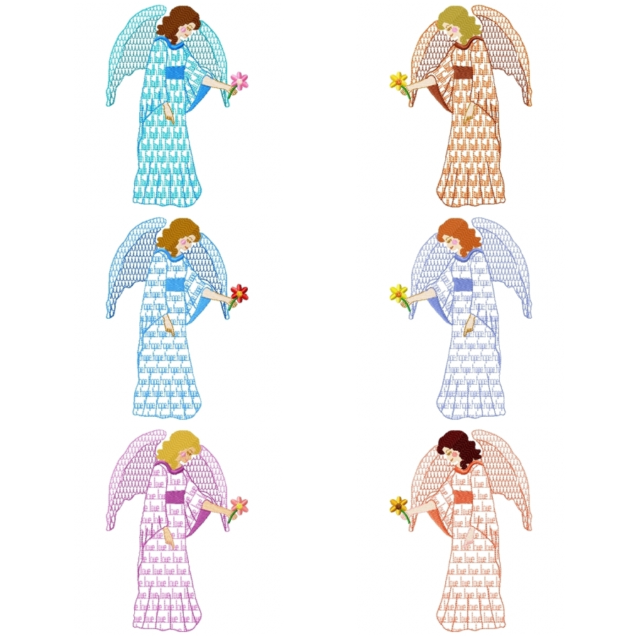 Faith, Hope And Love Angels