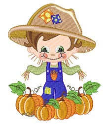 Adorable Fall Scarecrow