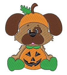 Halloween Puppy Pumpkin