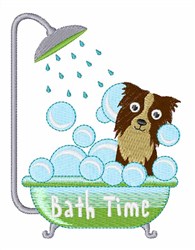 Dog Bath Time