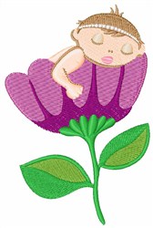Baby In Flower