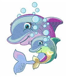 Dolphins Bubbles