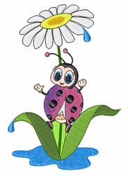 Ladybug Flower