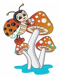 Ladybug Mushroom