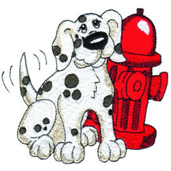 Dog And Hydrant