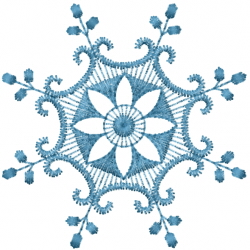 Floral Snowflake