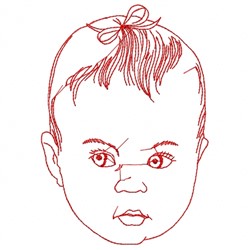 Baby Head Outline
