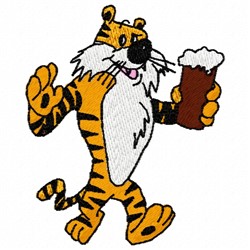 Beer Drinking Tiger