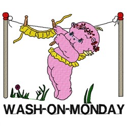 Wash on Monday