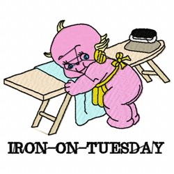 Iron on Tuesday