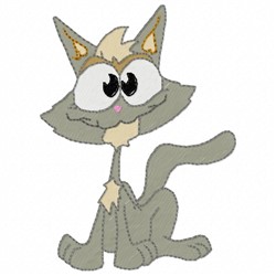 Cartoon Alley Cat