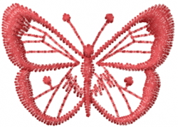Redwork Butterfly Outline