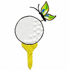 Butterfly Golf Ball