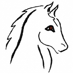 Horse Head Outline
