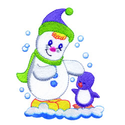 Snowman & Penguin