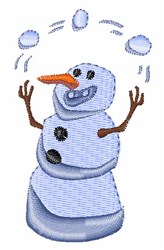 Juggling Snowman
