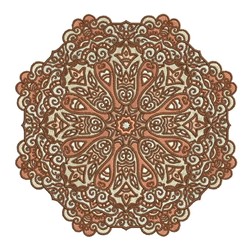 Brown Mandala