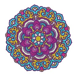 Multi Color Mandala