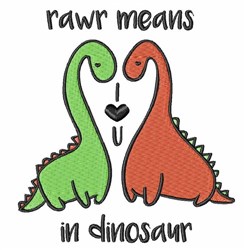 Rawr In Dinosaur