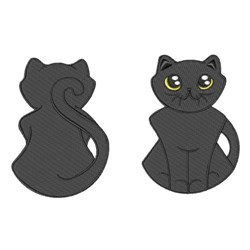 Black Cat Doll