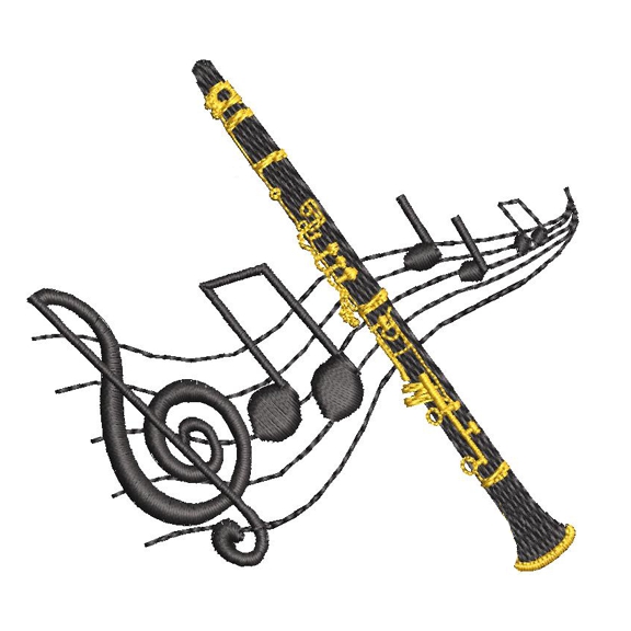 Clarinet with Notes