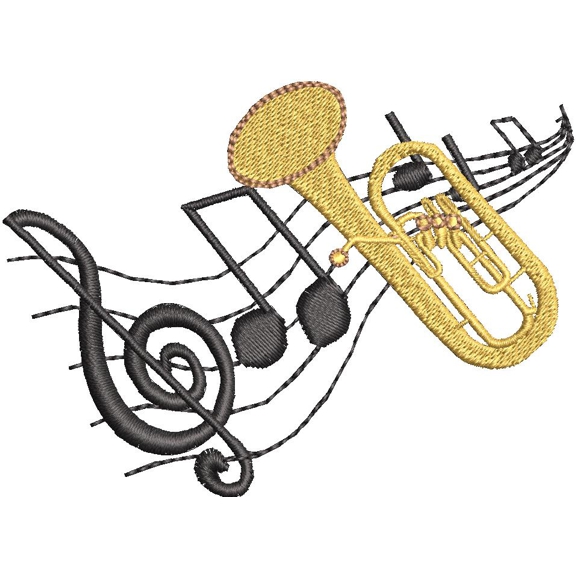 Wooden Flute With Notes