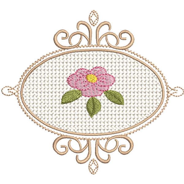 Fancy Frame & Flower